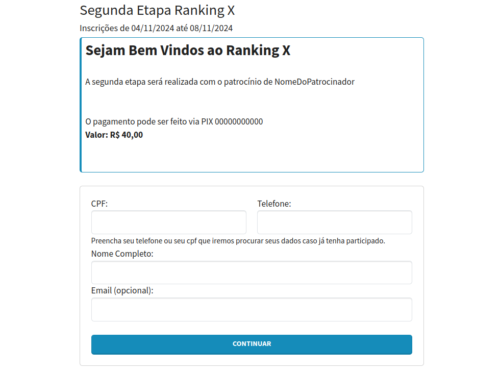 Horário Geral